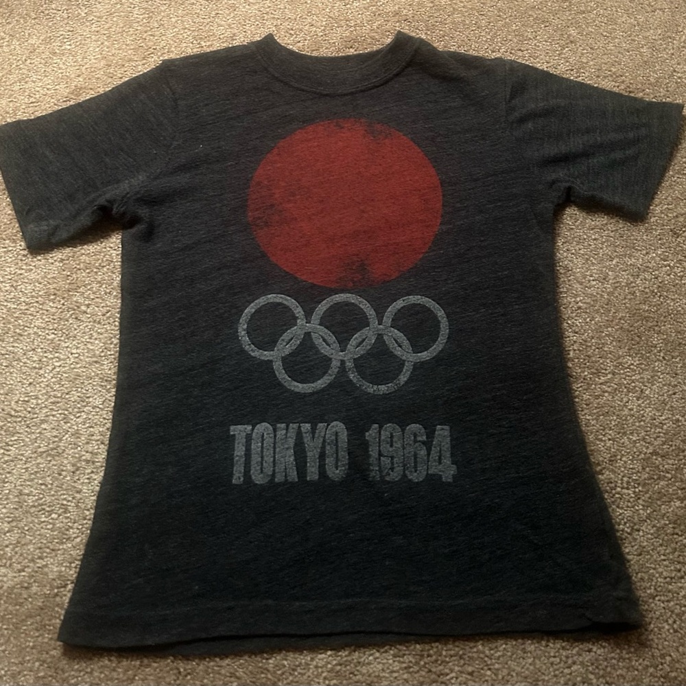 Tokyo 1964 Kids Black T-Shirt